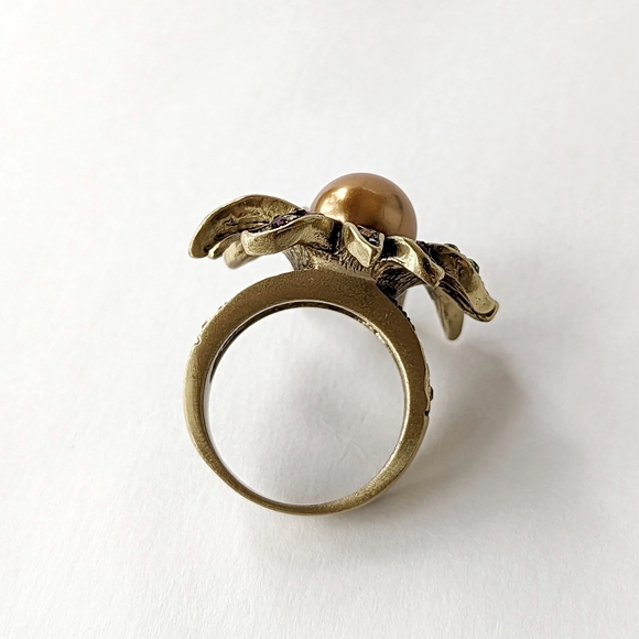 Signed HEIDI DAUS "Sublime Star" Multicolor Statement Ring Rhinestones Size 6.5 - Picture 10 of 12